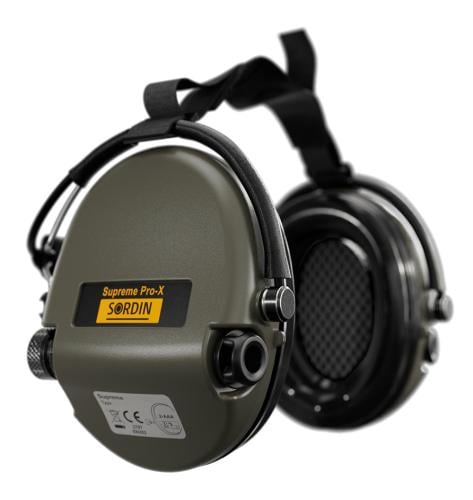 Sordin Supreme Pro-X Neckband Hearing Protectors. 
