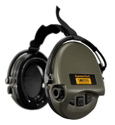 Sordin Supreme Pro-X Neckband Hearing Protectors.
