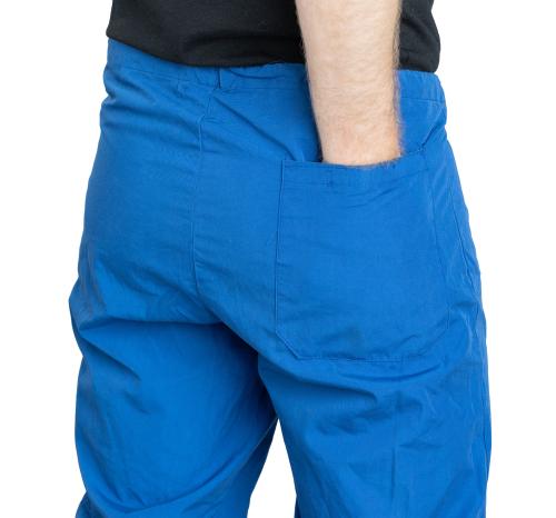 Swedish Track Suit Pants, Blue, Surplus. The pocket allows you to fondle your trimmed buttocks casually.