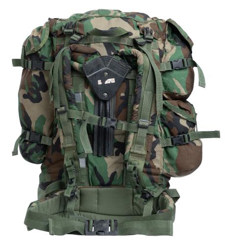 US CFP-90 rucksack with day pack, surplus.