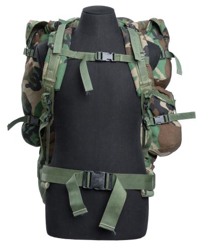 US CFP-90 rucksack with day pack, surplus.