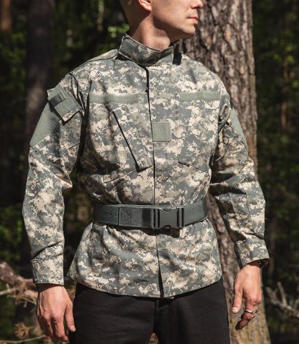 US Combat Belt, Foliage Green, Surplus. A perfect match - the belt and the jacket.