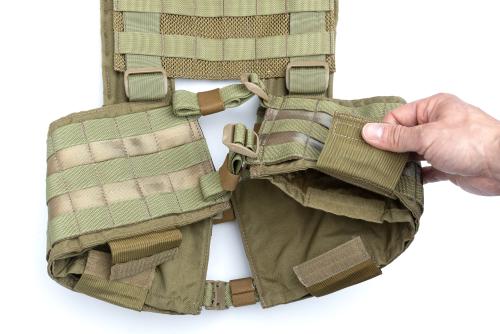 US MOLLE H Harness, Coyote Brown, Surplus, Unissued.