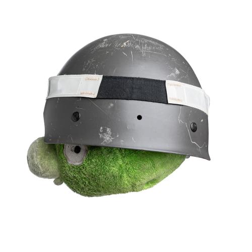 US HI-VIS Helmet Band, Surplus. 