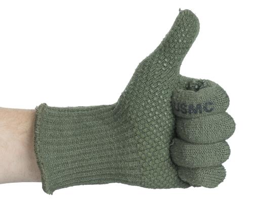 USMC Grip Dot Shooting Gloves, Surplus. 