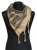 Shemagh scarf, Desert yellow/black