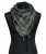 Shemagh scarf, green/black