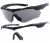 ESS Crossbow Suppressor 2X ballistic glasses, dark and bright lenses