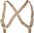 Mil-Tec M1950 Hook Suspenders, Coyote Tan