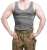 Russian Telnyashka, Tank Top, black striped