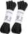 Mil-Tec Polyester Shoe Laces, 2-Pack, Black