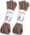 Mil-Tec Polyester Shoe Laces, 2-Pack, Coyote Tan