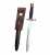 Swiss Stgw. 57 Bayonet with Leather Frog, Surplus