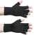 Särmä Merino Fingerless Gloves, Black