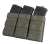 Esstac Daeodon Front Panel Pouches, Triple 556, Ranger Green
