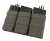 Esstac Daeodon Front Panel Pouches, Triple 762, Ranger Green
