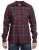 Särmä wool flannel shirt, red