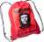 Cha Guevara drawstring bag, Red