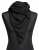 Särmä Merino-Silk Scarf, Black