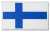 Särmä TST Finnish Flag PVC Patch, 77 x 47 mm, Full Color