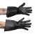 Belgian Motorcycle Gauntlets, Leather, Surplus, Black