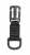 75Tactical Universal D-Ring Strap SX31, Black