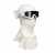 Revision SnowHawk Ballistic Goggles, Deluxe Kit with Aclima Balaclava, White, L/XL