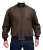 Jämä Wool Bomber Jacket, Brown HBT