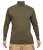 Dutch Turtleneck Shirt, Cotton Terry Knit, Green, Surplus