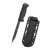 Terävä Jääkäripuukko 140, Carbon, w. Boltaron Sheath, Black