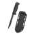 Terävä Jääkäripuukko 140, Carbon, w. Boltaron Sheath, Black