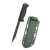 Terävä Jääkäripuukko 140, Carbon, w. Boltaron Sheath, Green