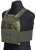 Särmä TST LVPC Plate Carrier w. Elastic Cummerbund, M05 Woodland Camo, L/XL