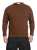 Arctic Circle Wool Sweater w. O-neck, Brown