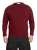 Arctic Circle Wool Sweater w. O-neck, Burgundy