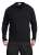Arctic Circle Wool Sweater w. zipper, Black