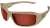 Edge Tactical Hamel Ballistic Glasses, Polarized, Sand, Thin Temple, Copper, Vapor Shield