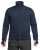 Särmä Merino Wool Sweater w. Zipper, Navy Blue