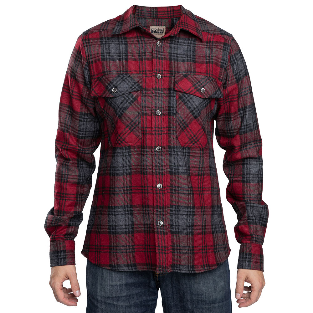 Sarma Wool Flannel Shirt Varusteleka Com