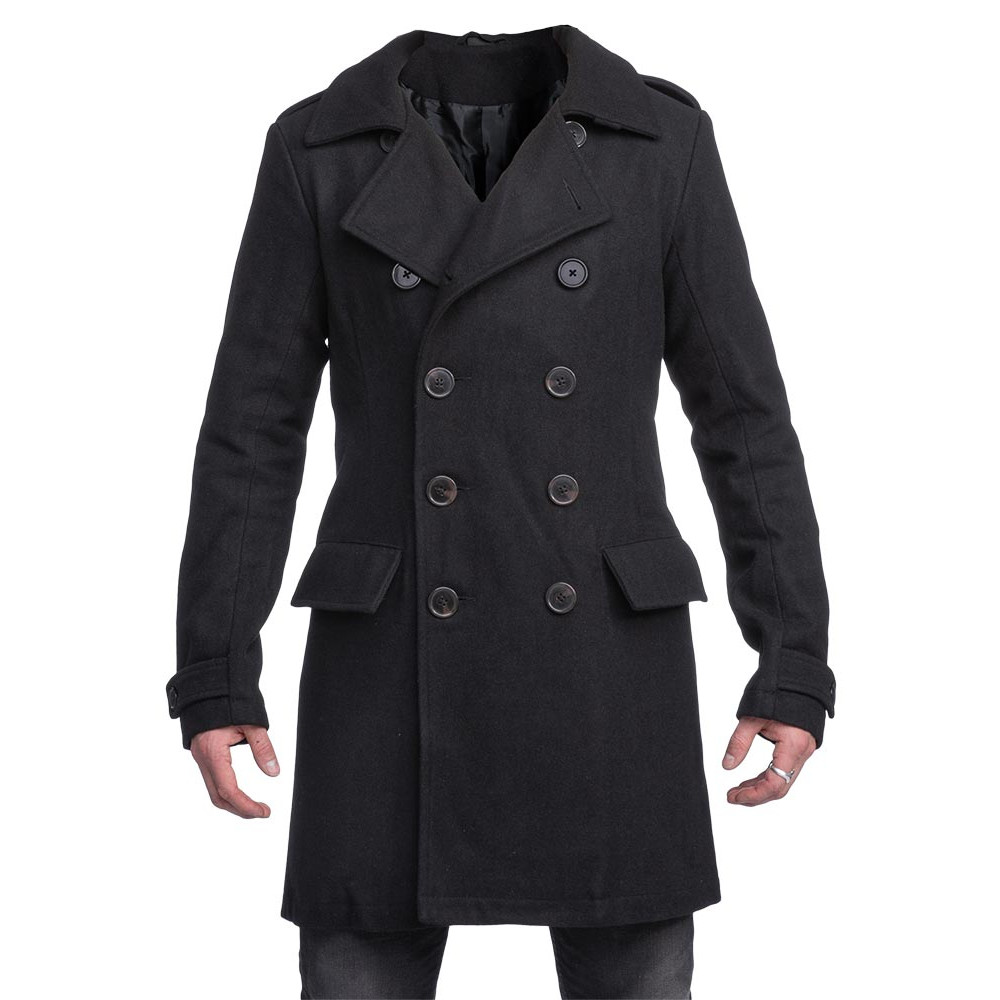 casual wool coat