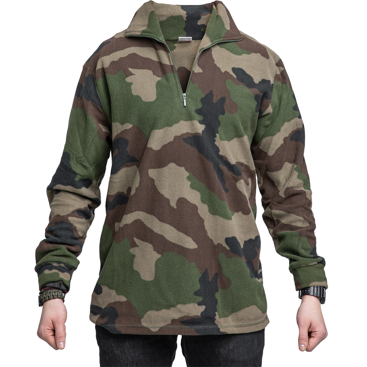 French F2 Fleece Shirt, Cce, Surplus - Varusteleka.com