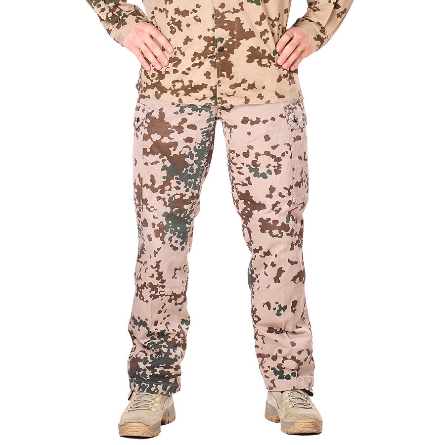 Genuine German Army Tropical Camo Tropentarn 5 Pocket Trousers Assorted Sizes!! 