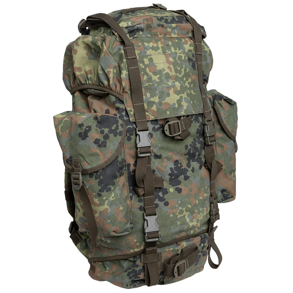 BW Military Combat Rucksack Backpack Army Patrol Pack 65L US Woodland Camo 