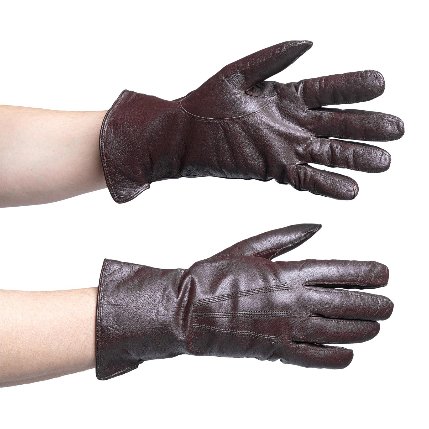 alpaca leather gloves
