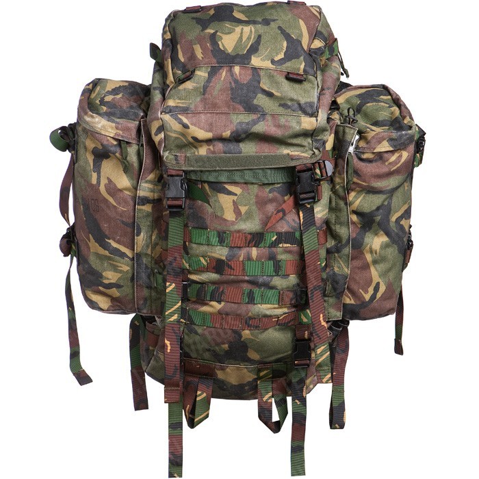 BEST Price Guaranteed Genuine Dutch Army rucksack DPM woodland combat ...